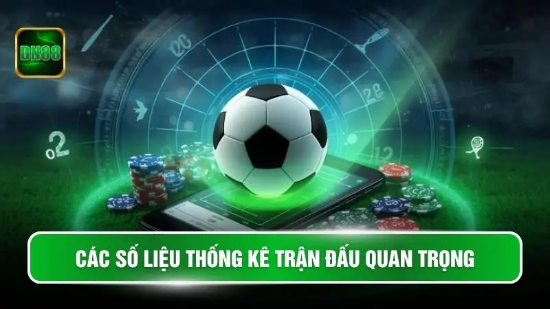 Các số liệu thống kê trận đấu quan trọng