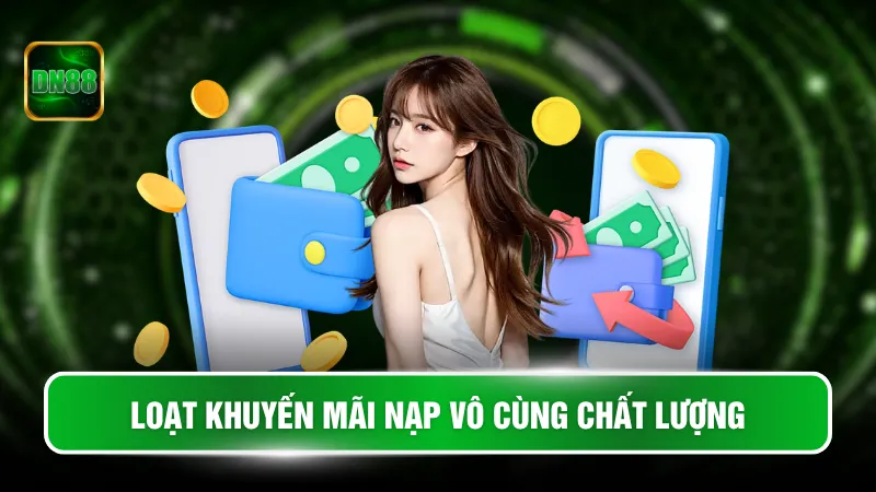 Loạt khuyến mãi nạp vô cùng chất lượng